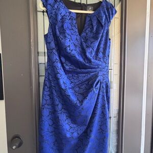 Adrianna Papell Cocktail Midi Dress
